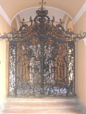 Fasola Rought-Iron Gate.